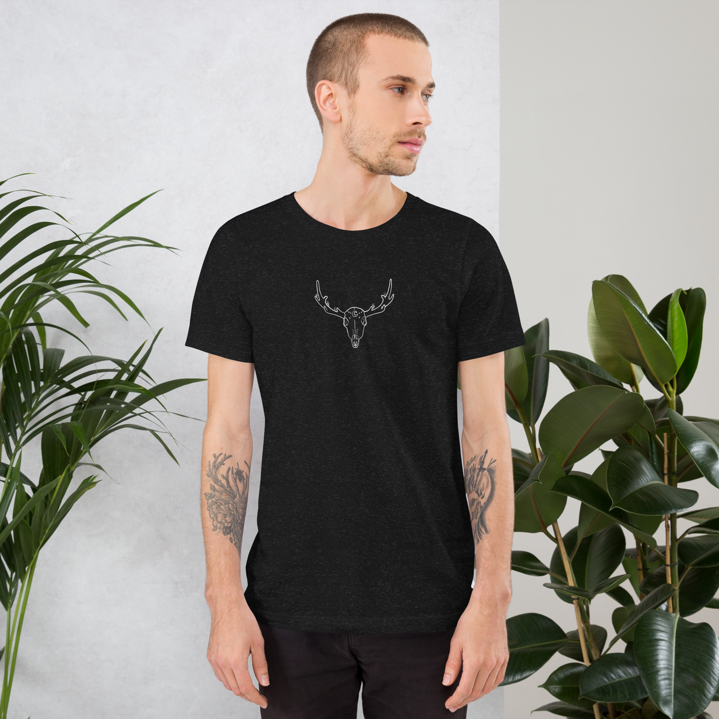 Shroom Antlers Unisex t-shirt