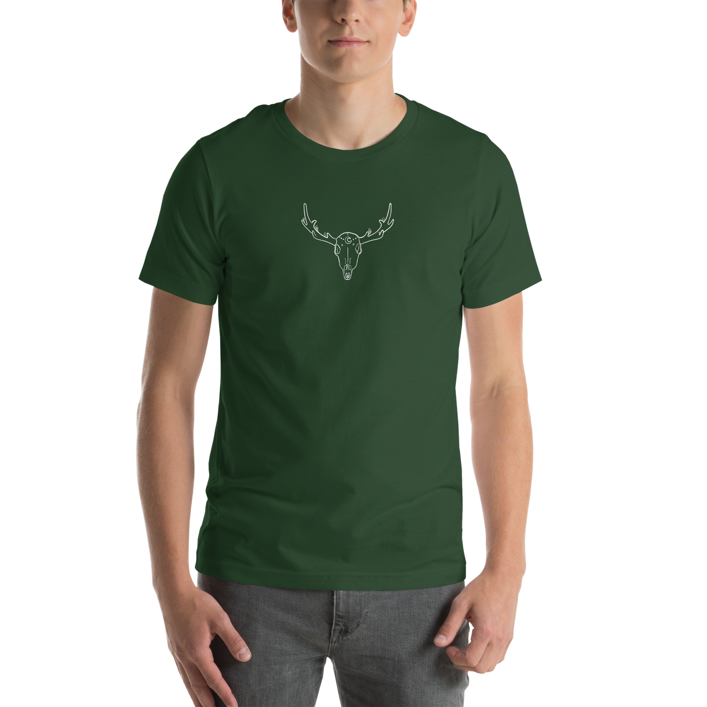 Shroom Antlers Unisex t-shirt